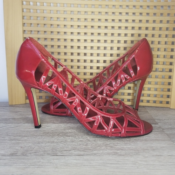 Enzo Angioloni red heels Size 9 - Picture 14 of 14